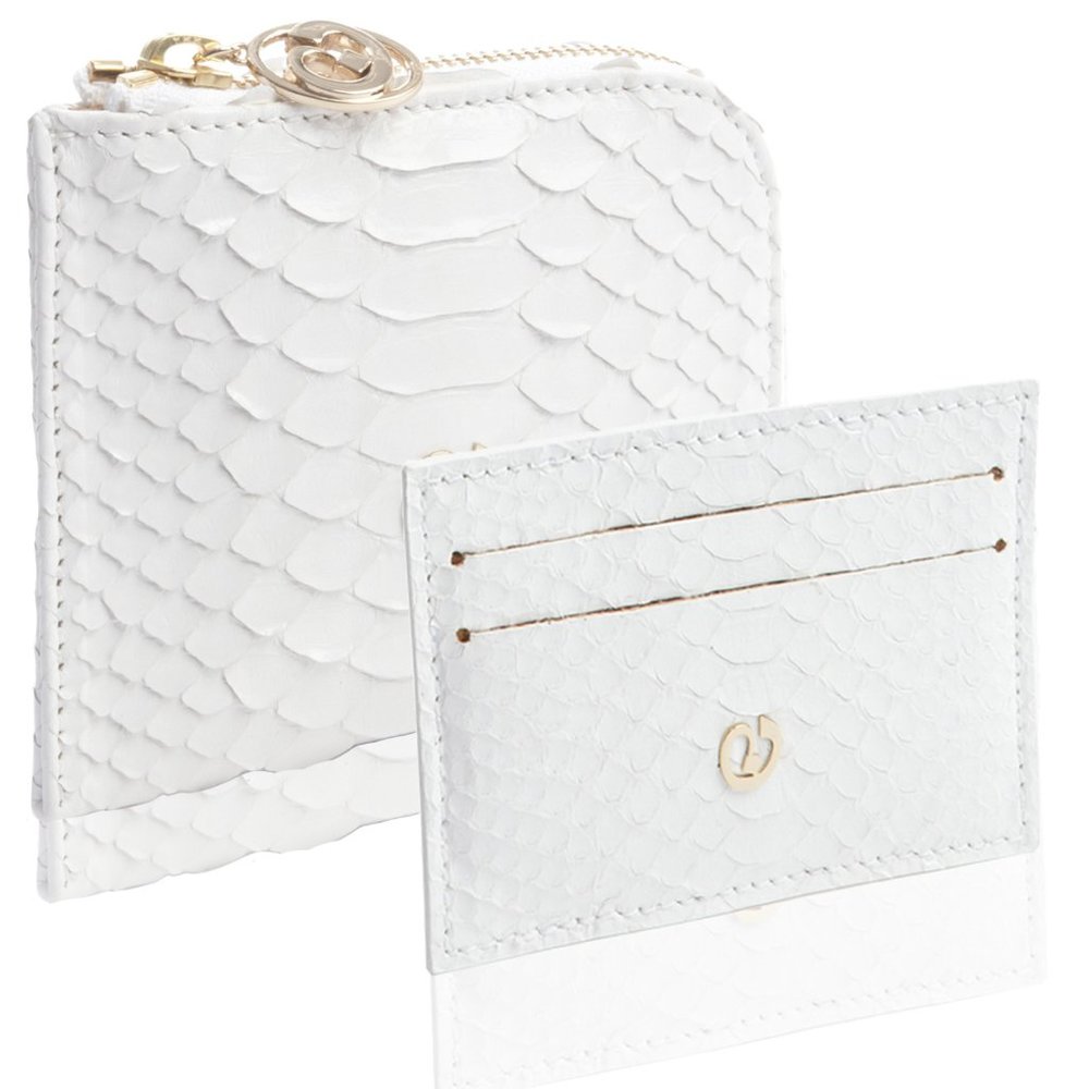 NEW NADA SAWAYA - Set of Python wallet & Card Case